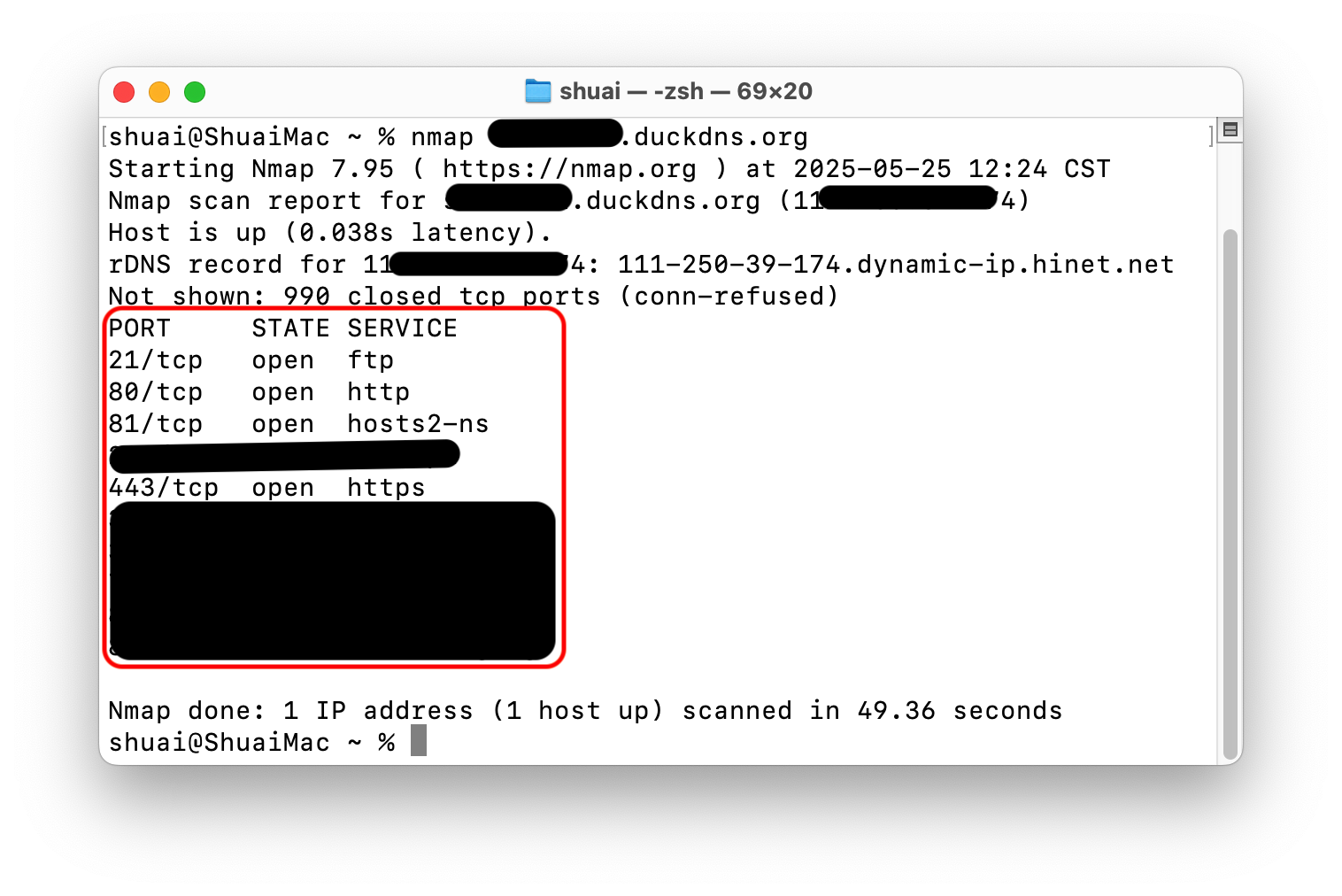 nmap
